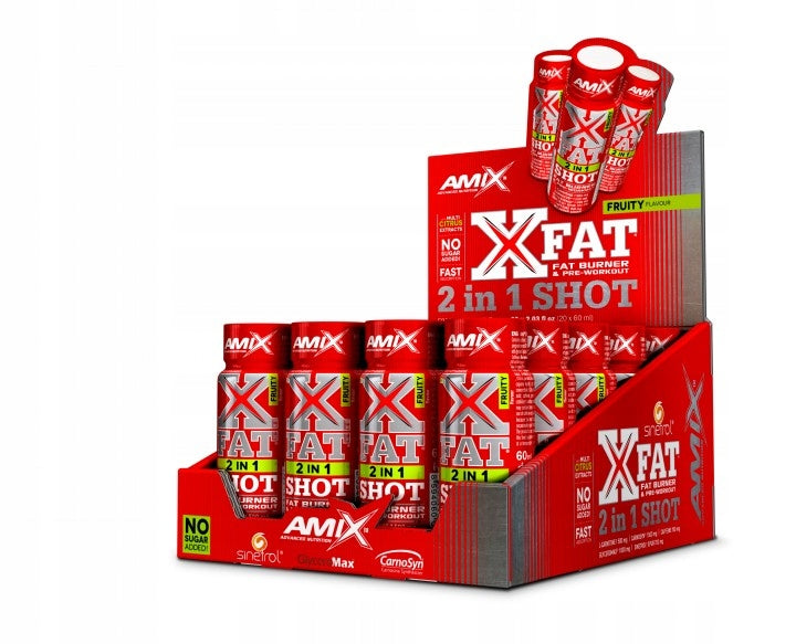 X-Fat 2 in 1 Shot Box 20x60ml Manufacturer code SPTami0096
