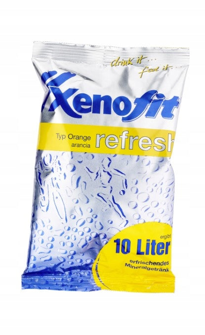 XENOFIT REFRESH ORANGE MINERAL DRINK POWDER FOR ATHLETES 600 G Expiration date not specified