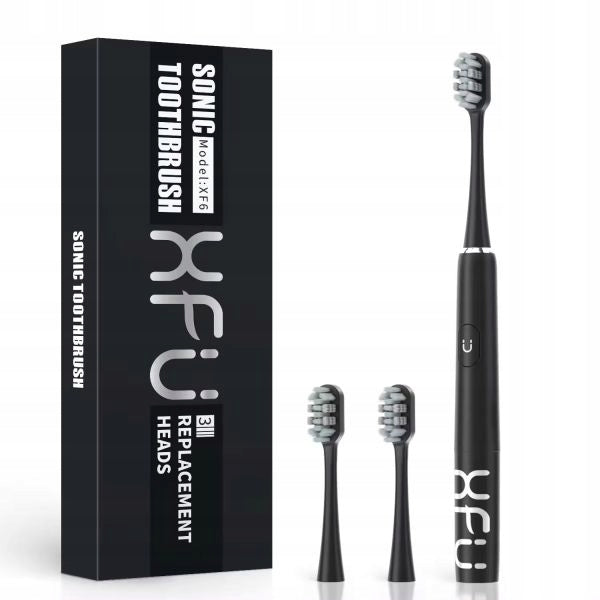 XFU Battery Sonic Toothbrush - Black