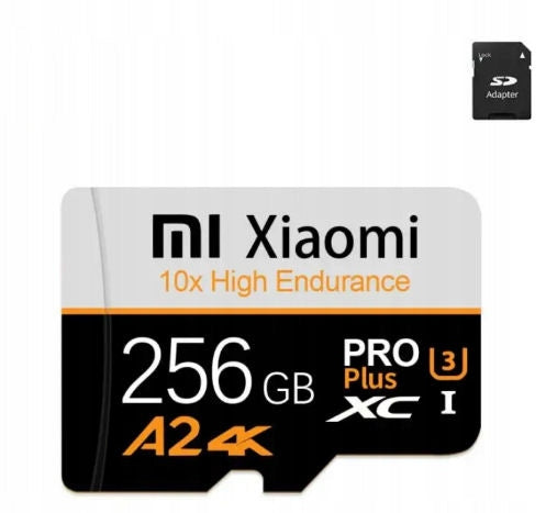 XIAOMI 256 GB U3 microSDXC memory card with adapter Manufacturer code 715451433344