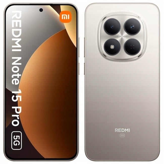 XIAOMI REDMI NOTE 15 PRO 8 GB / 256 GB 5G TITANIUM COLOR