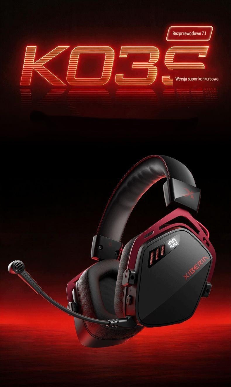 XIBERIA K03S Wireless Gaming Headset, -Blue Packaging status original