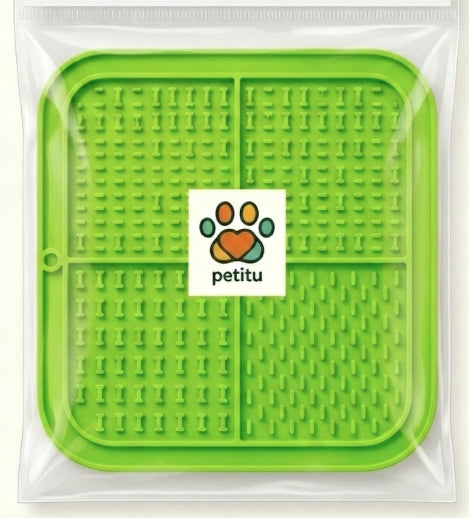 XL 21x21 Licking Mat for Cat Dog SLOWING DOWN FOOD Non-Slip Packaging status original