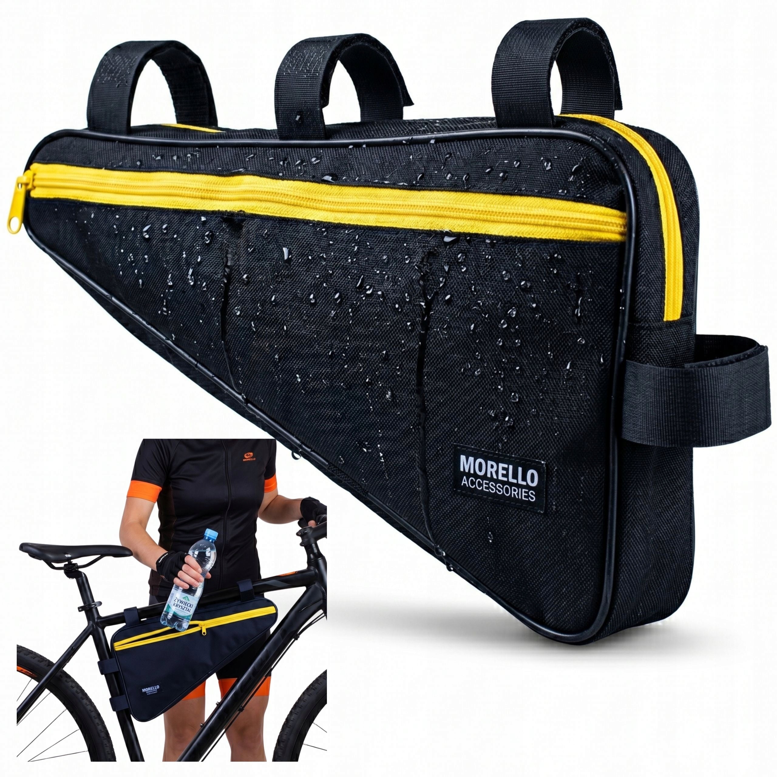 XL Frame Bike Bag Pouch Sachet Waterproof Polish Product Capacity 3 l