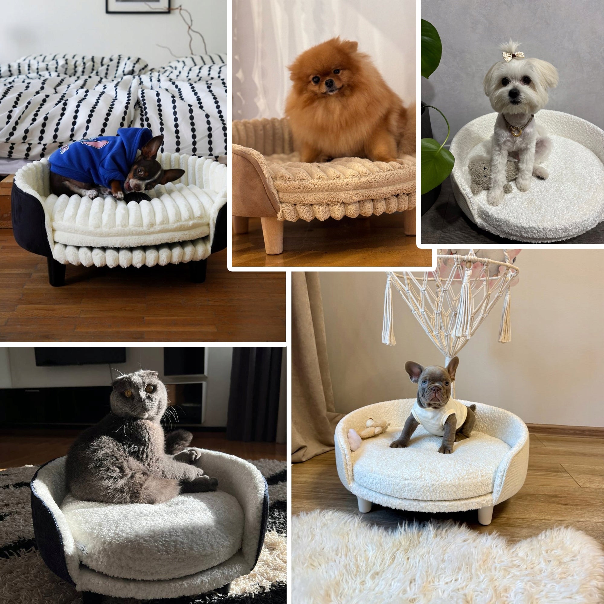 XL Orthopedic Bed for Cat Dog on Legs Mega Hit for Everyday Manufacturer code Legowisko dla kota dużego wygodne na nóżkach