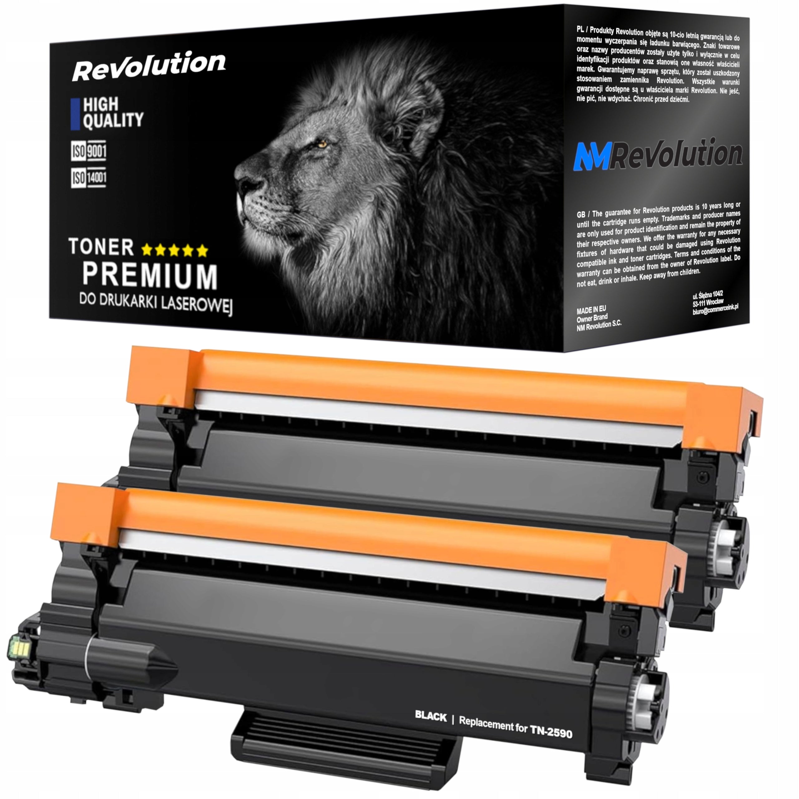 XL TONER CARTRIDGE FOR BROTHER DCP-L2622DW HL-L2460DN MFC-L2802DW MFC-L2922DW PRINTER
