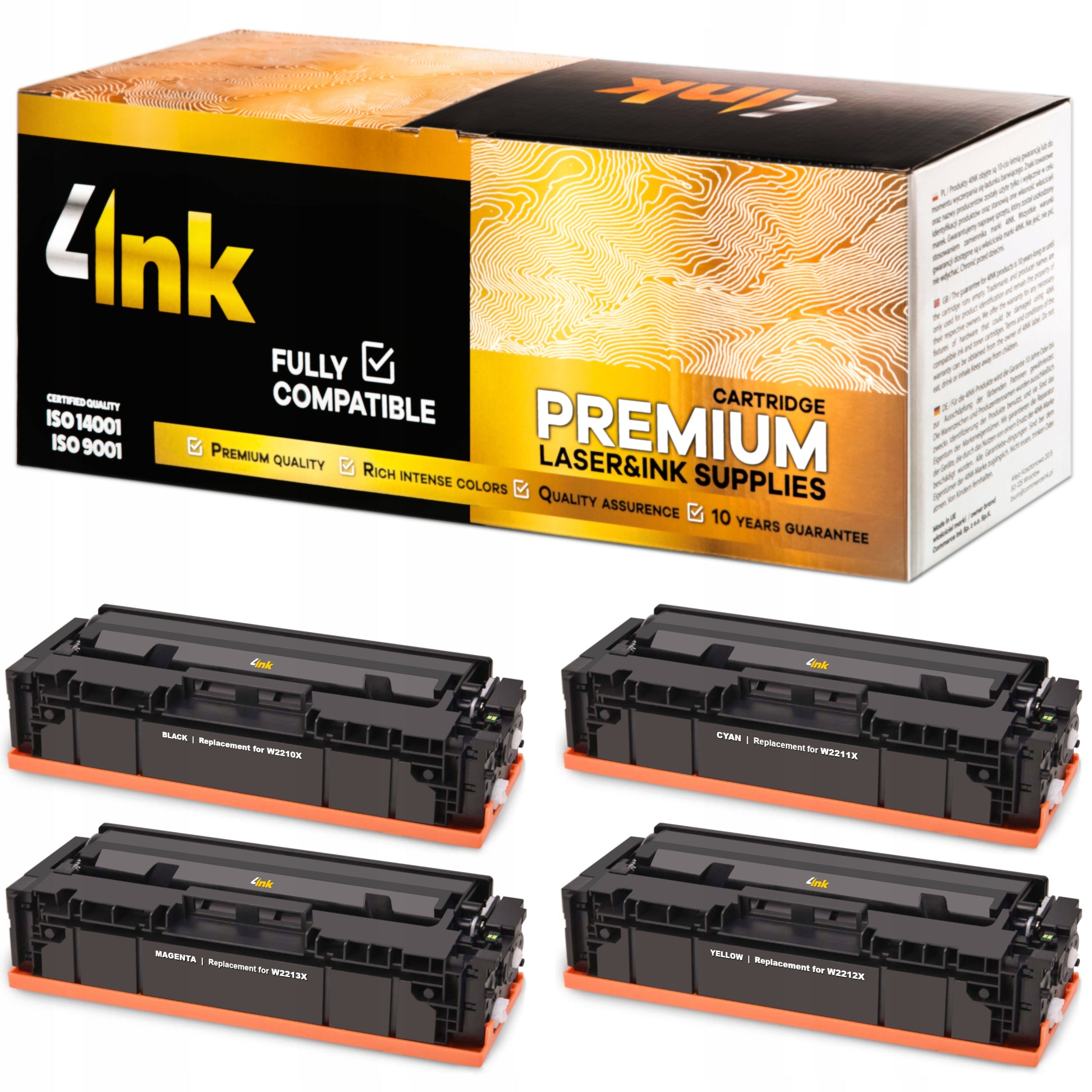 XL TONERS FOR HP LASERJET M255dw M255nw MFP M282nw M283fdn M283fdw WITH CHIP