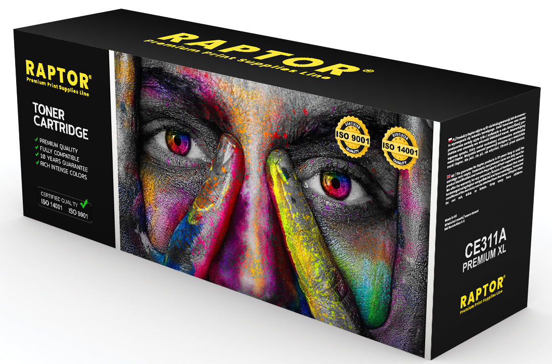 XL Toner Cartridge CE311A 126A for HP Color LaserJet CP1025 CP1025nw M175nw M175a Manufacturer code 5907642194072