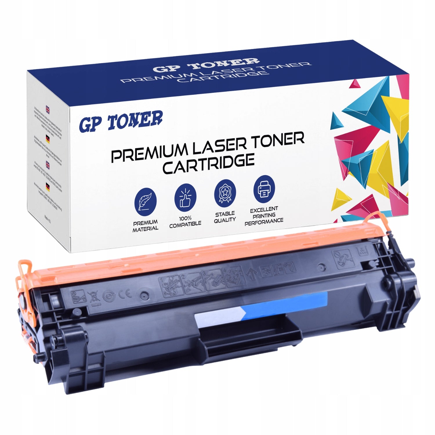 XL Toner Cartridge for HP LaserJet Pro M15a M15w M28w CF244A