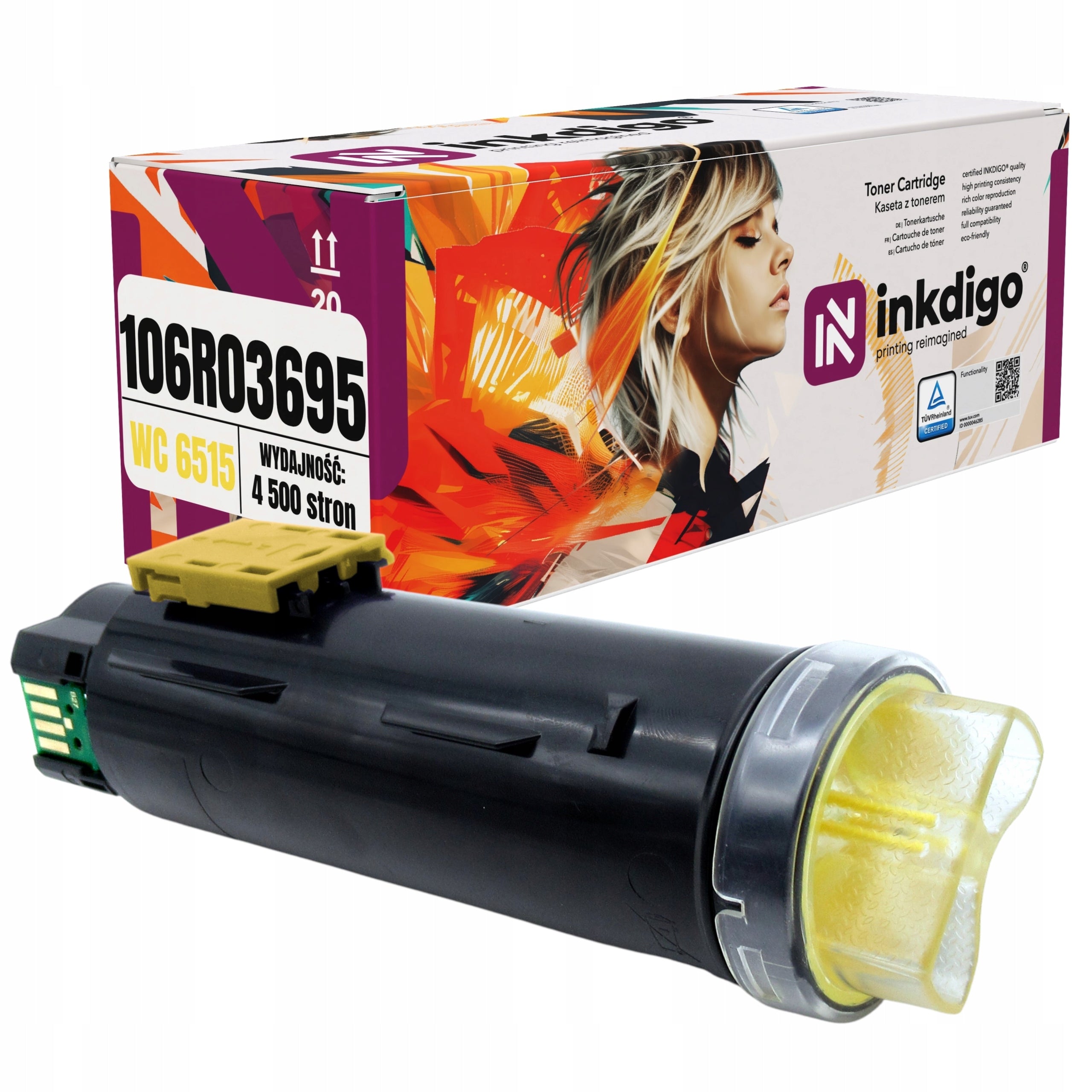 XL toner cartridge for XEROX 6510 6515 printer replacement 106R03695