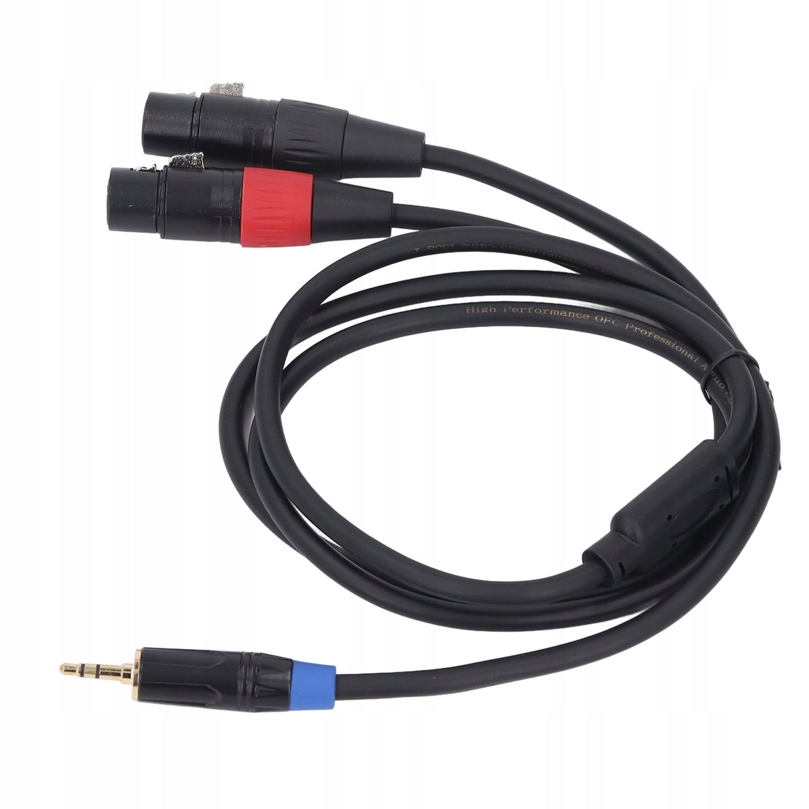 XLR Splitter Cable up to 3,5mm Y, Dual Female XLR Cable up to 3,5mm with