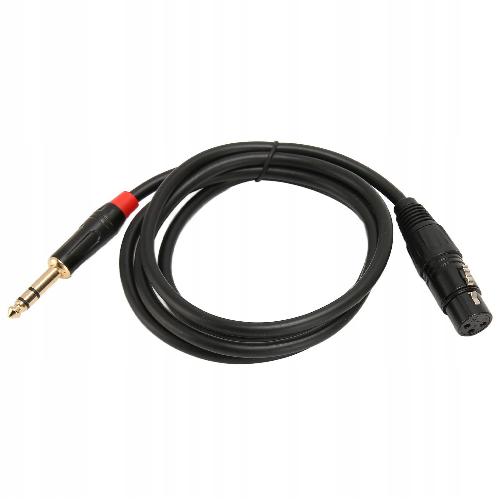 XLR cable up to 6,35 mm Low noise prevent XLR interference up to 1/4in W7