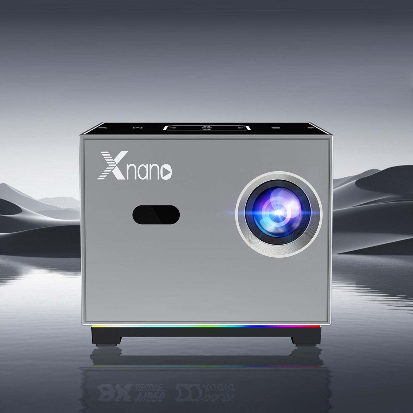 XNANO X3 4K WIFI BLUETOOTH PROJECTOR HOME THEATER HD 1080P SMART Packaging status original