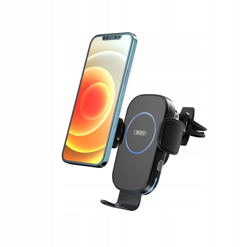 XO Car holder WX022 with induction charging black 15W 014 Manufacturer code WX022