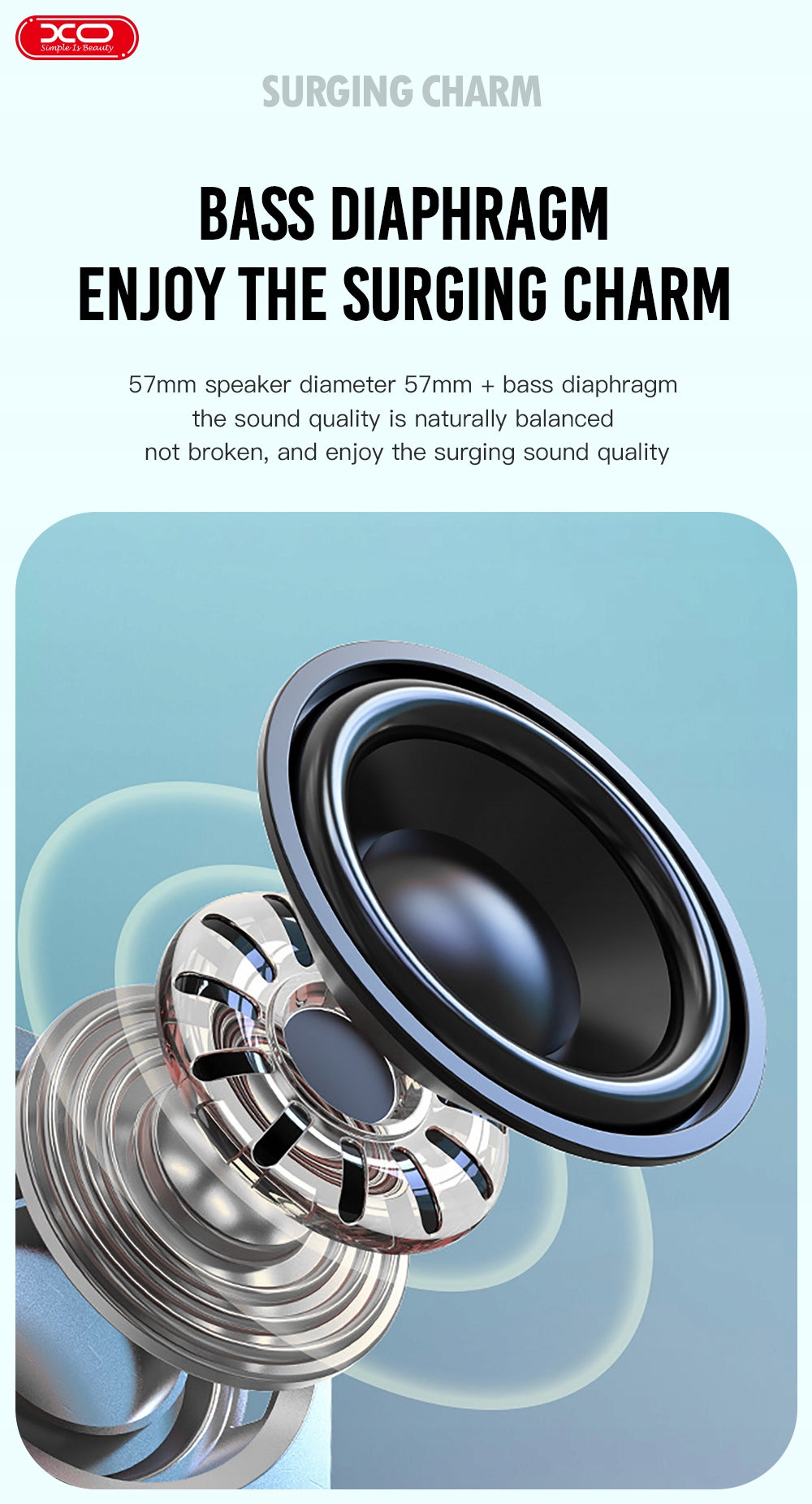 XO Wireless bluetooth speaker F38 green Brand XO
