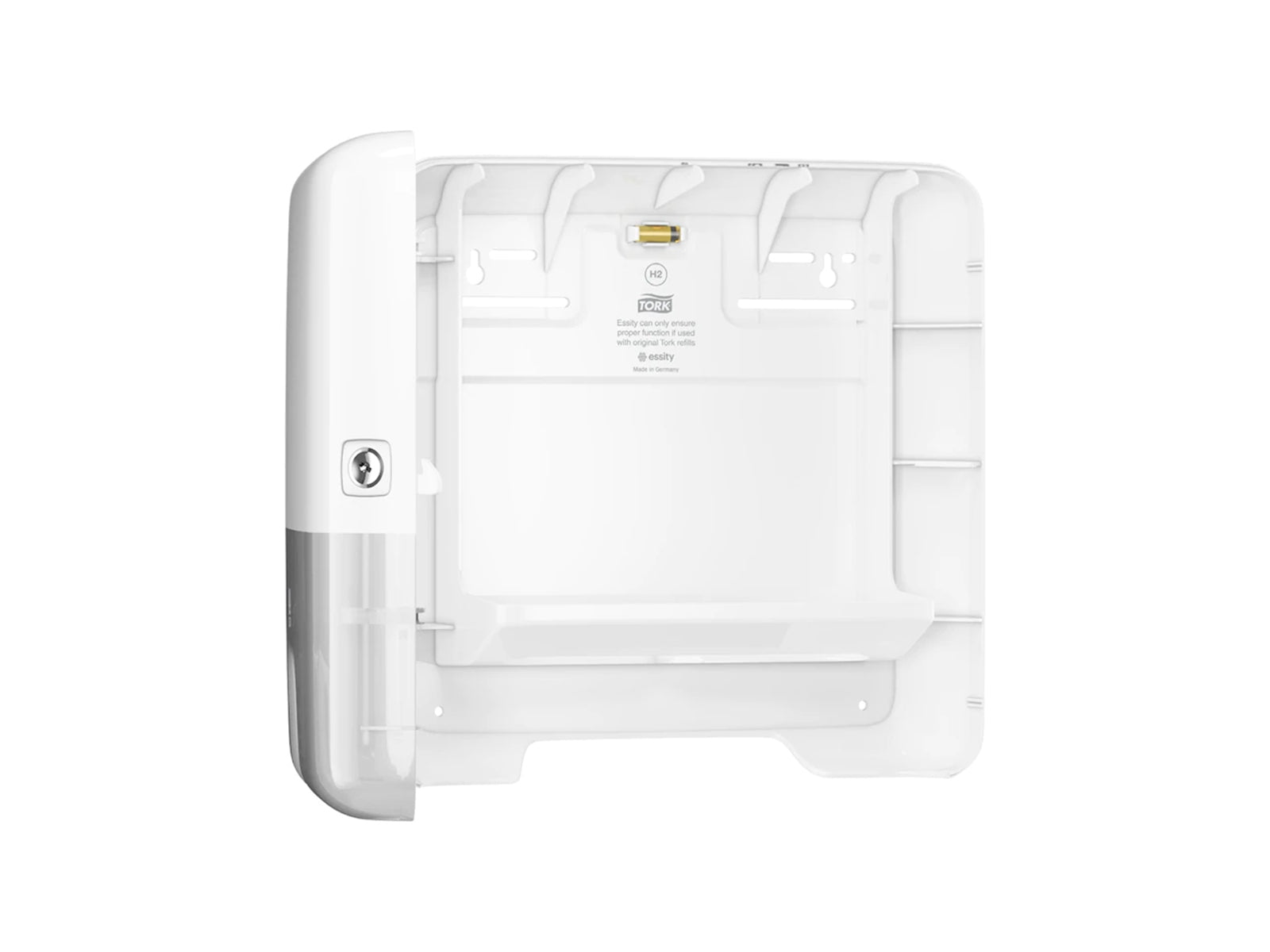 XPRESS TORK H2 552100 MINI WHITE dispenser Line Elevation