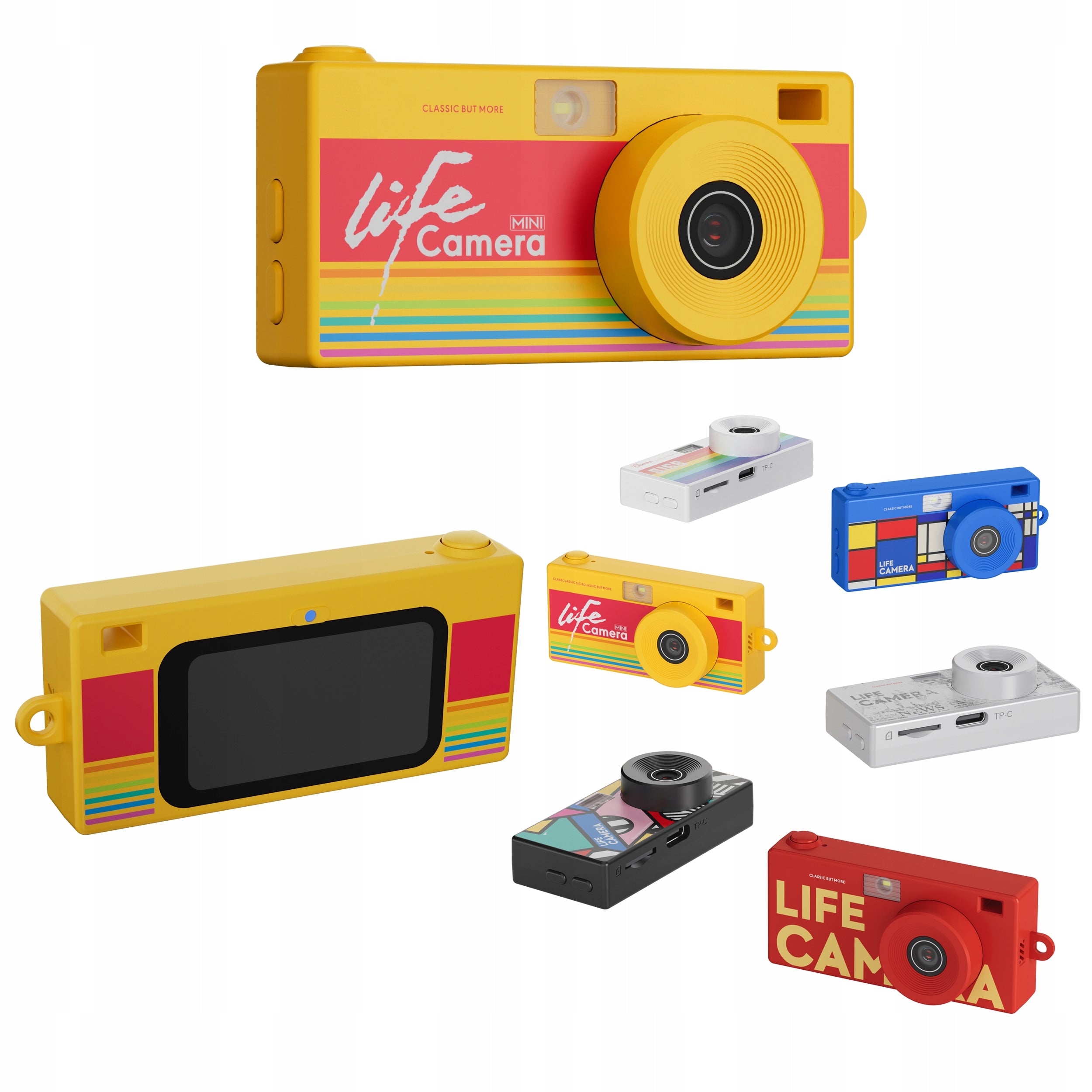 XREC X9 Mini Camera RETRO Video 2K Pendant Keychain