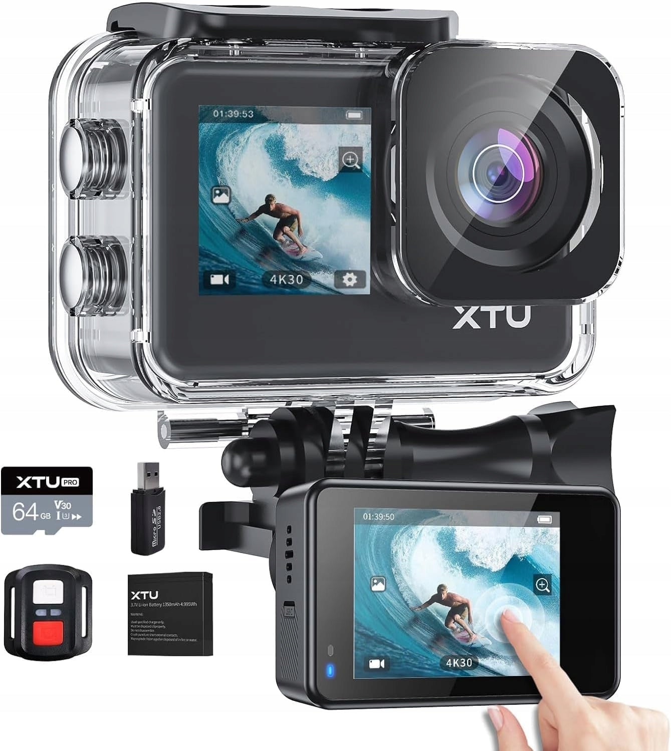 XTU S6 Action Cam 4K UHD Sports Camera