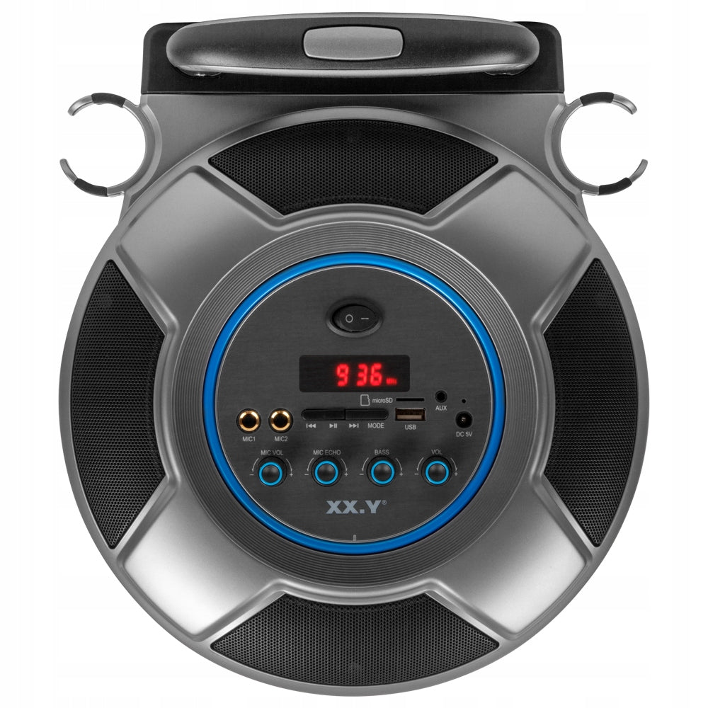 XX.Y BOOMBARD boombox Bluetooth AUX USB speaker Brand XX.Y