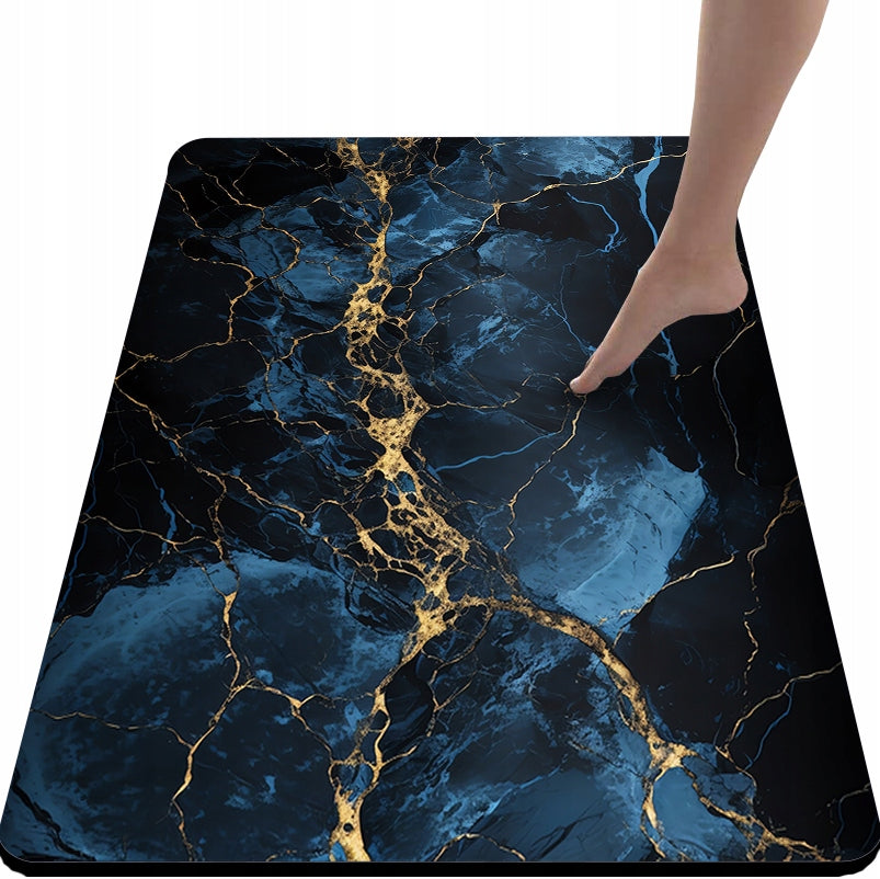 XXL BATHROOM MAT NON-SLIP QUICK-DRYING ABSORBENT RUG 50 x 80 cm