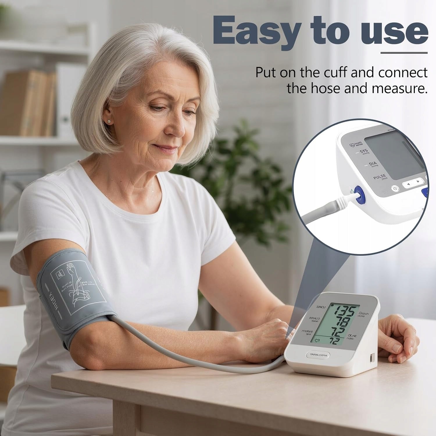 XXL CUFF FOR BLOOD PRESSURE MONITOR 22-60 CM SPARE 6 ADAPTERS Medical device type accessories for a medical device or a product without an intended medical purpose