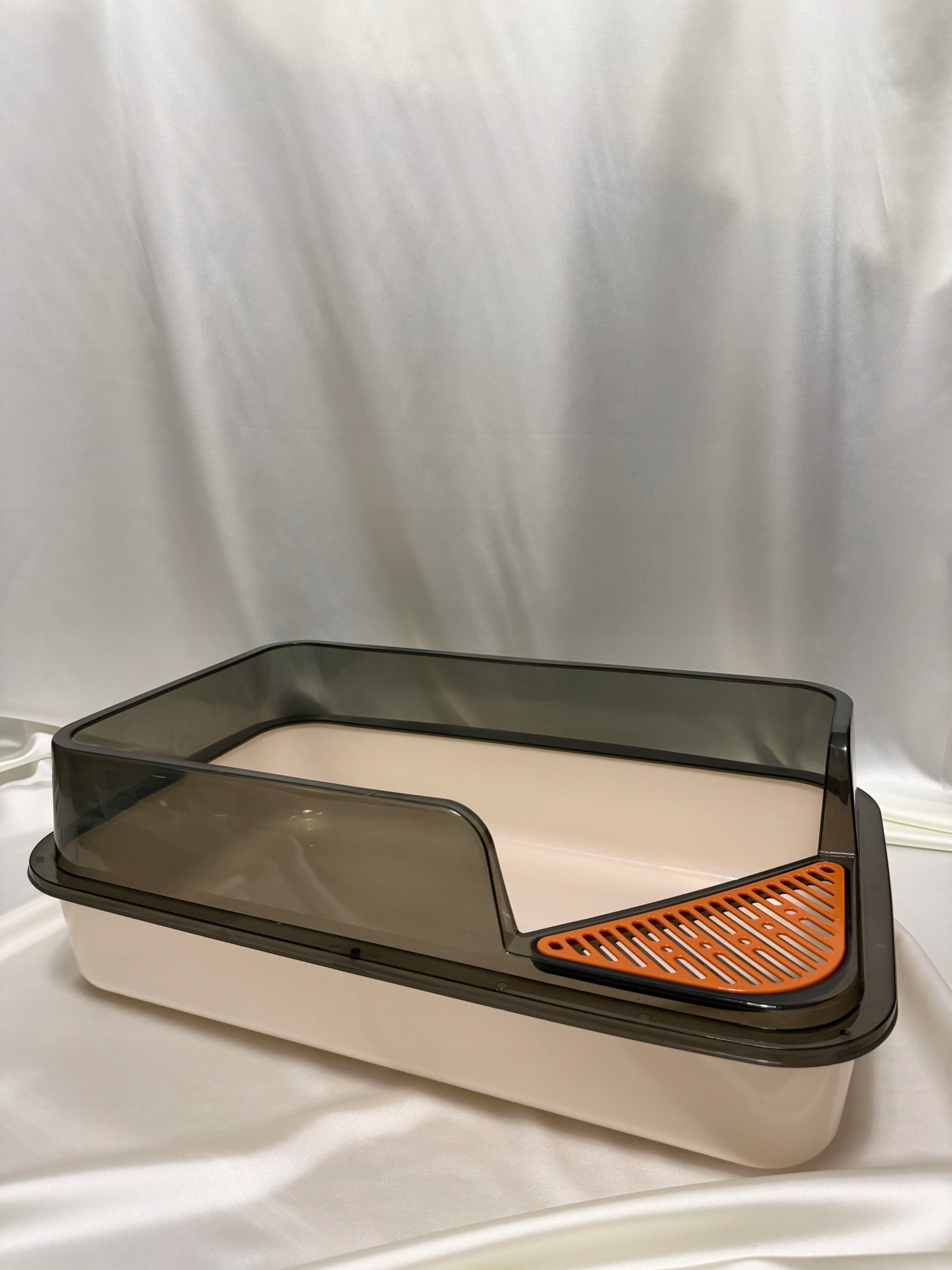 XXL Cat Cuvette with High Cover + Spatula Brand no brand