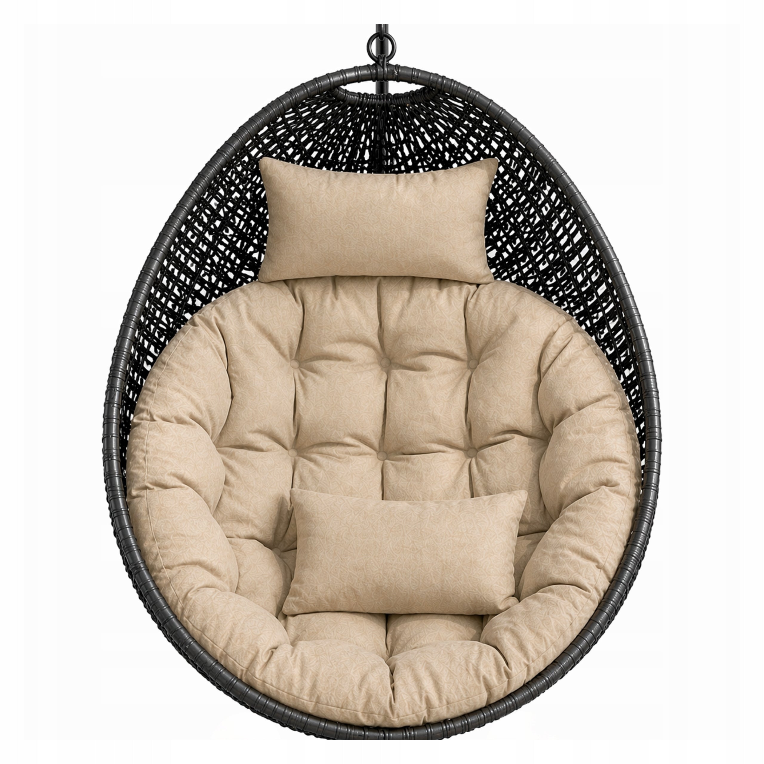 XXL Cocoon Swing Cushion Thick Soft Waterproof Garden PREMIUM
