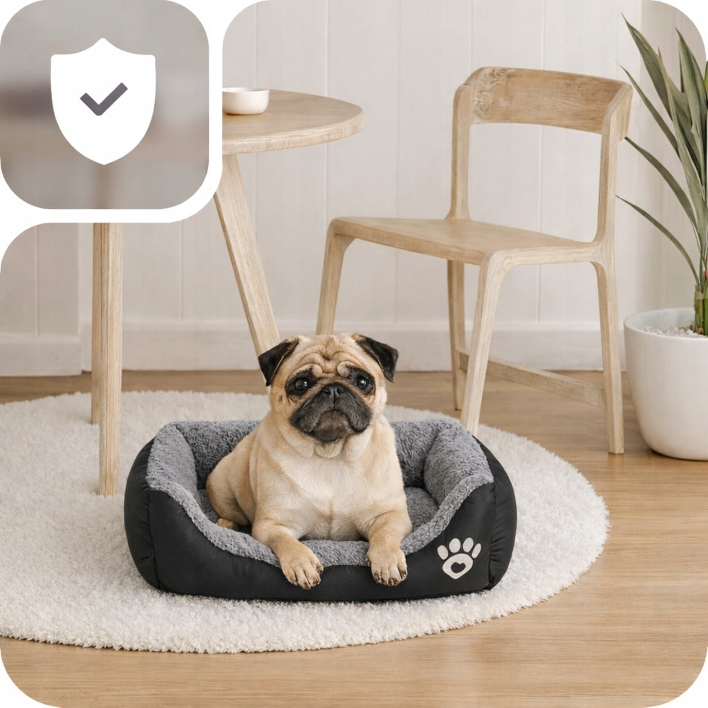 XXL LARGE DOG BED 60x45CM BED LARGE PLAYPEN CUSHION XL RESISTANT Model LEGOWISKO DLA PSA XXL DUŻEGO 60x45CM KANZA