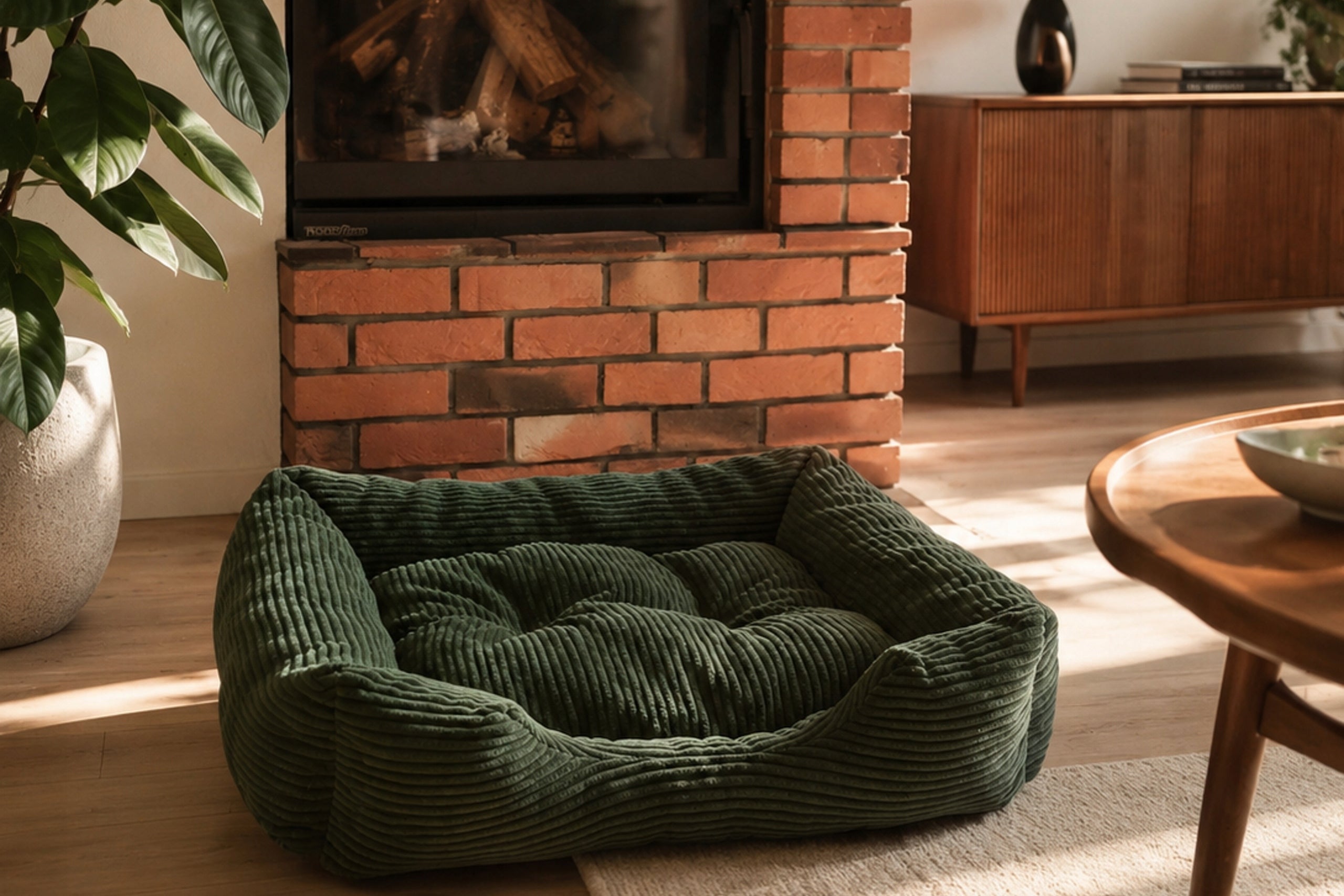 XXL Large Dog Bed For Labrador Comfortable Bedding Corduroy 100x80 Product width 80 cm