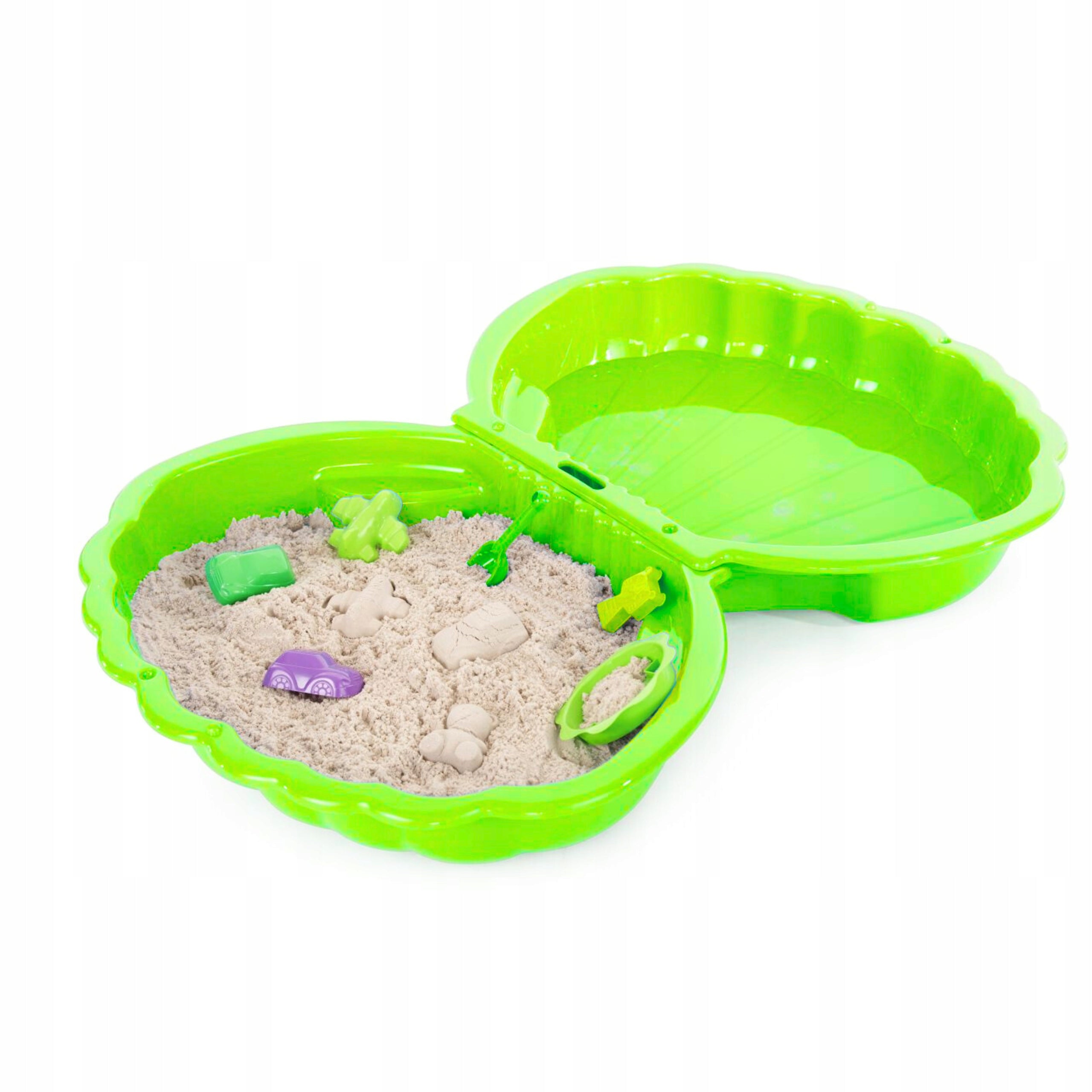 XXL MEGA LARGE SANDBOX PLASTIC POOL 2IN1 PREMIUM SHELL + toy Kid's age 18+ months