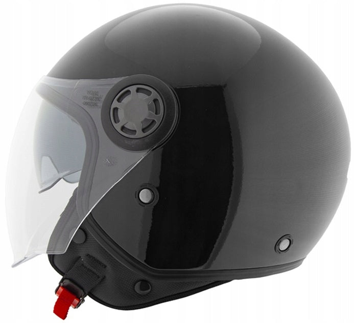 XXL Open Helmet Black Gloss Scooter Motor Moped Electric Scooter Manufacturer's catalog number MCGKA66206