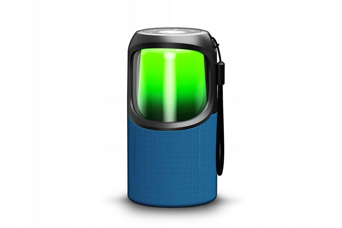 Xblitz Glow Portable Bluetooth Speaker LED Backlight IPX5 Brand Xblitz