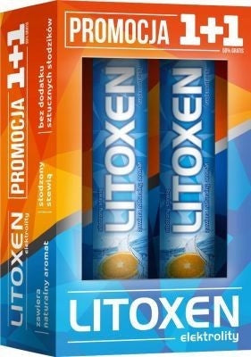 Xenico Pharma LITOXEN Set of 1+1 GLUCOSE POTASSIUM SODIUM 2x20 tabl. Brand XenicoPharma