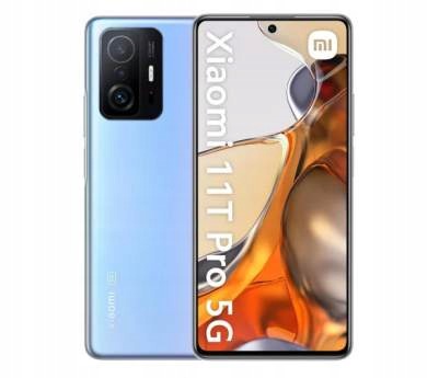 Xiaomi 11T Pro 8/256GB 120 Hz 6,67" Blue + hydrogel film Freebie