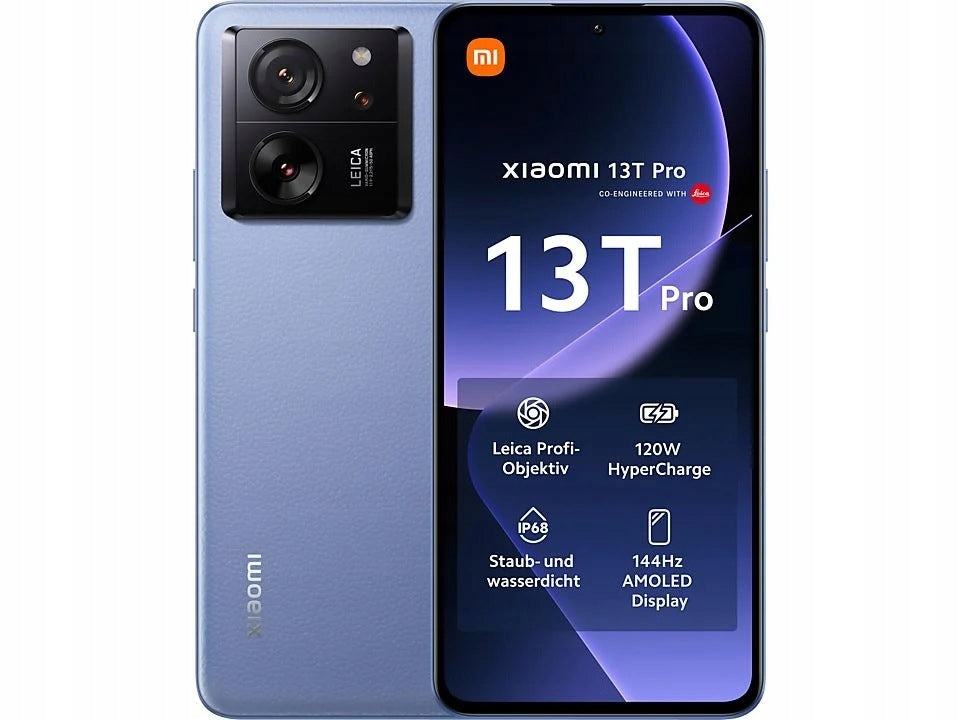 Xiaomi 13T Pro 12 GB / 512 GB 5G smartphone, blue Brand Xiaomi