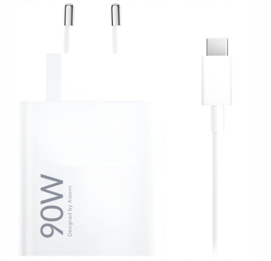 Xiaomi 90 W HyperCharge Combo USB-A Charger, White, PD 6,1 A Manufacturer code BHR087MEU
