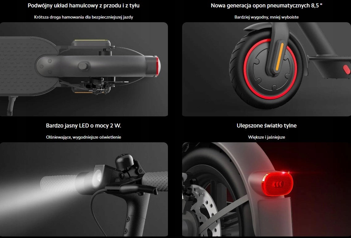 Xiaomi Mi electric scooter Electric Scooter Pro 2 Black Manufacturer code 29216