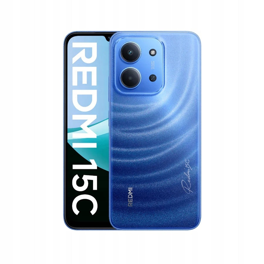 Xiaomi Redmi 15C 4/256GB Blue 6,9" 120Hz 6000mAh NFC Dual SIM