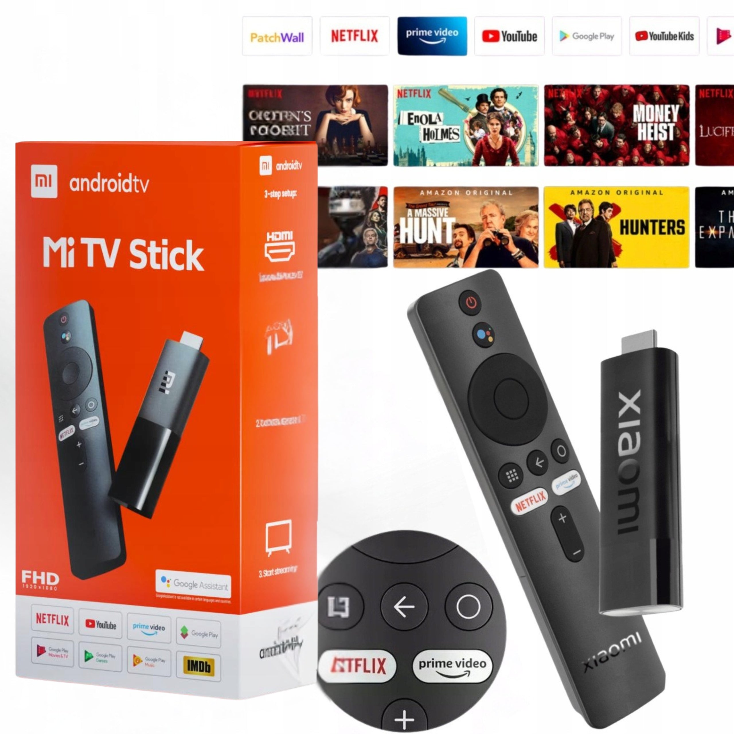 Xiaomi Smart TV Stick Media Player Chromecast 8 GB