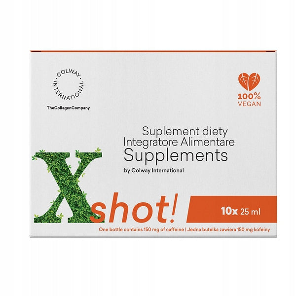 Xshot Colway Natural Energy contains 14 active subs! 10x25ml EAN (GTIN) 5903178749762