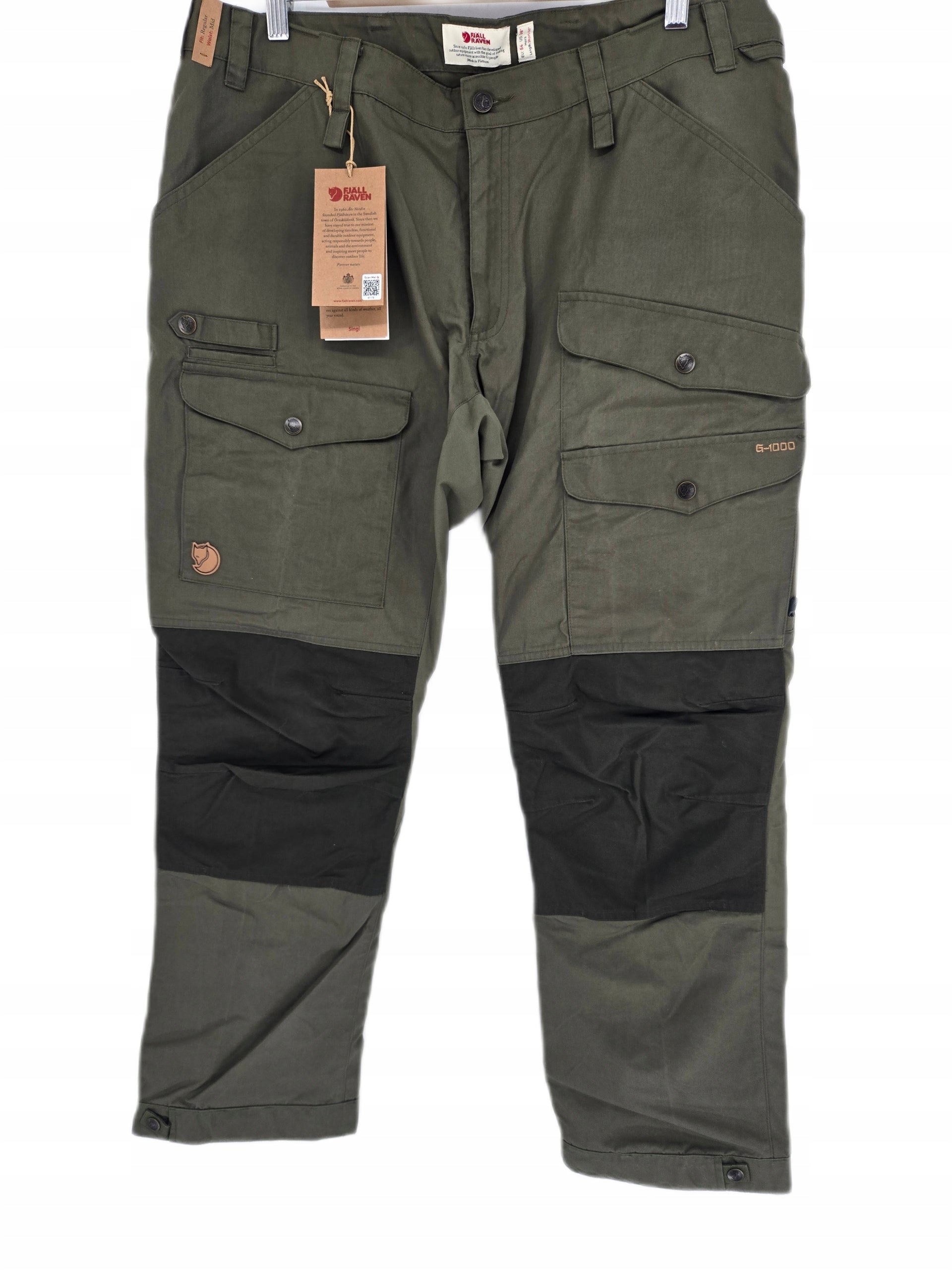 Y1403 FJALLRAVEN MEN'S OUTDOOR TROUSERS VIDDA PRO VENTILATED R.54