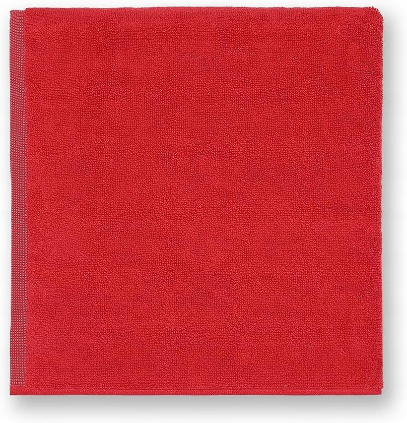 Y4755 PUMA TEAM Towel Large Beach Swimming Pool Towel L 70x140 Color red