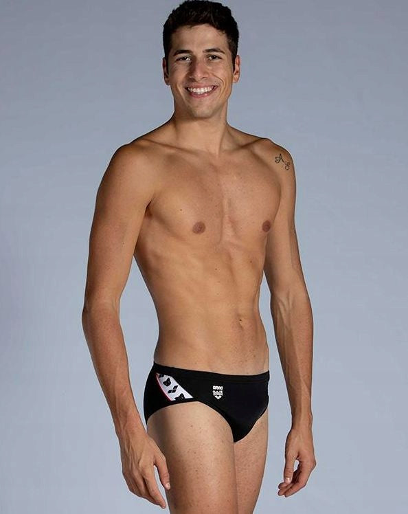 Y6238 ARENA Mizu Brief SLIPY MEN'S SWIMMING SHORTS 80 D4 UK32 Brand Arena