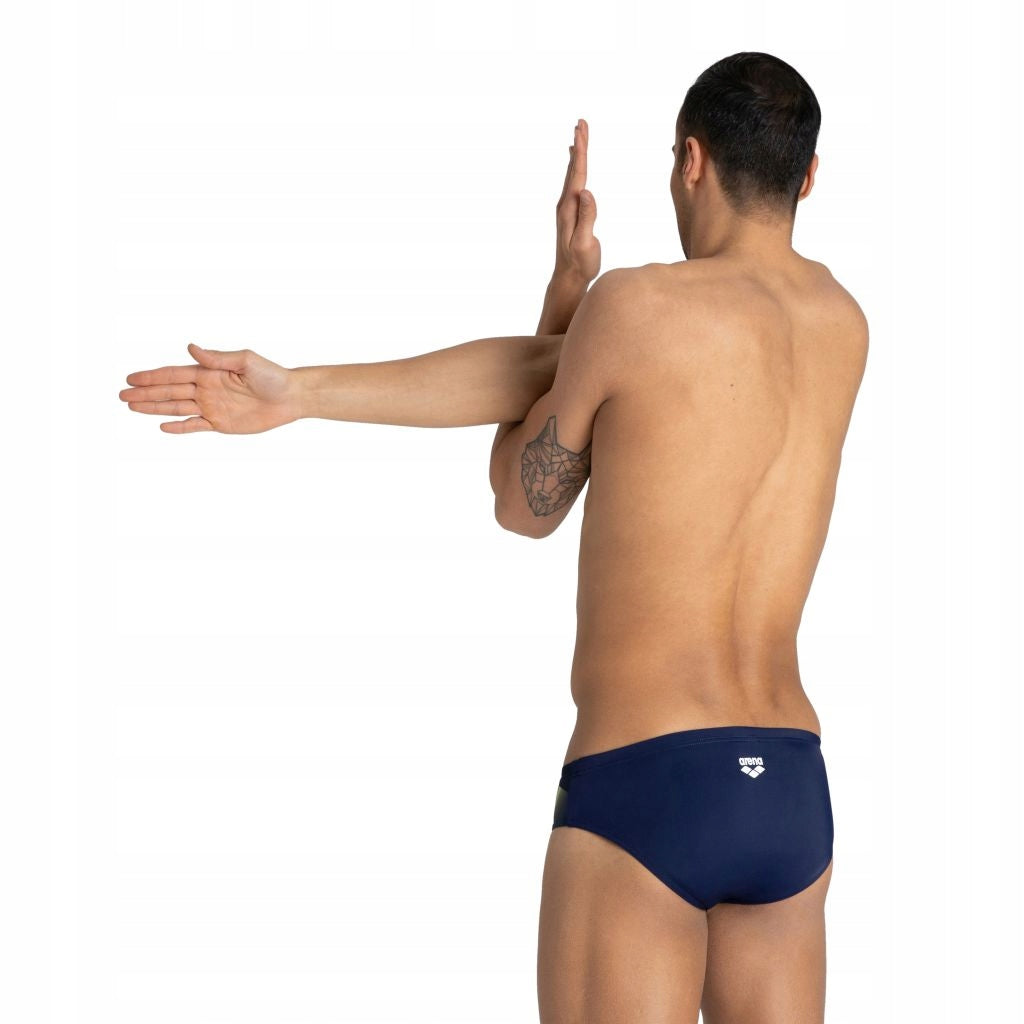 Y6279 Arena Flashing Lights Brief MEN'S BRIEFS D7 UK38 F95 Color blue