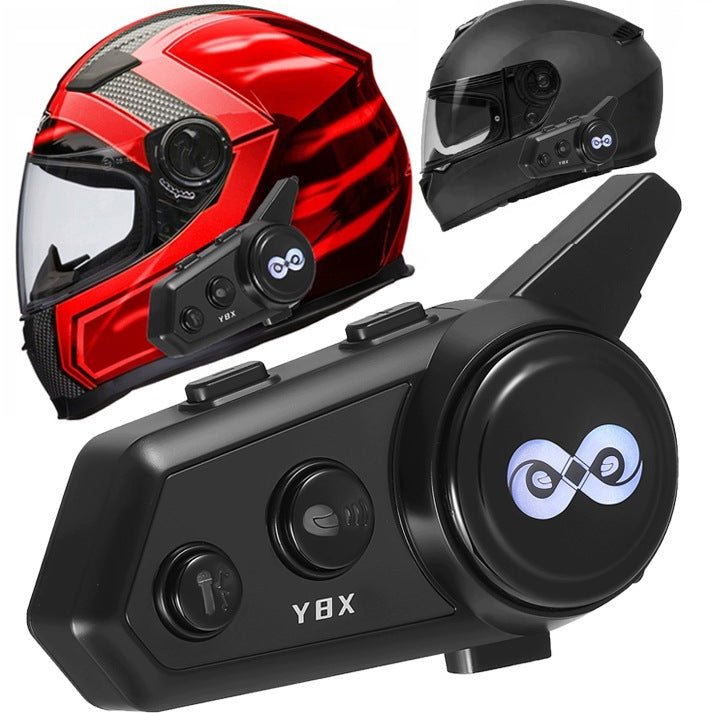 Y8 intercom with Mesh technology, up to 8 motorcyclists