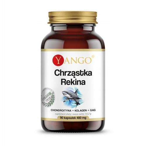 YANGO Shark cartilage, bones, cartilage, muscles, 90 capsules