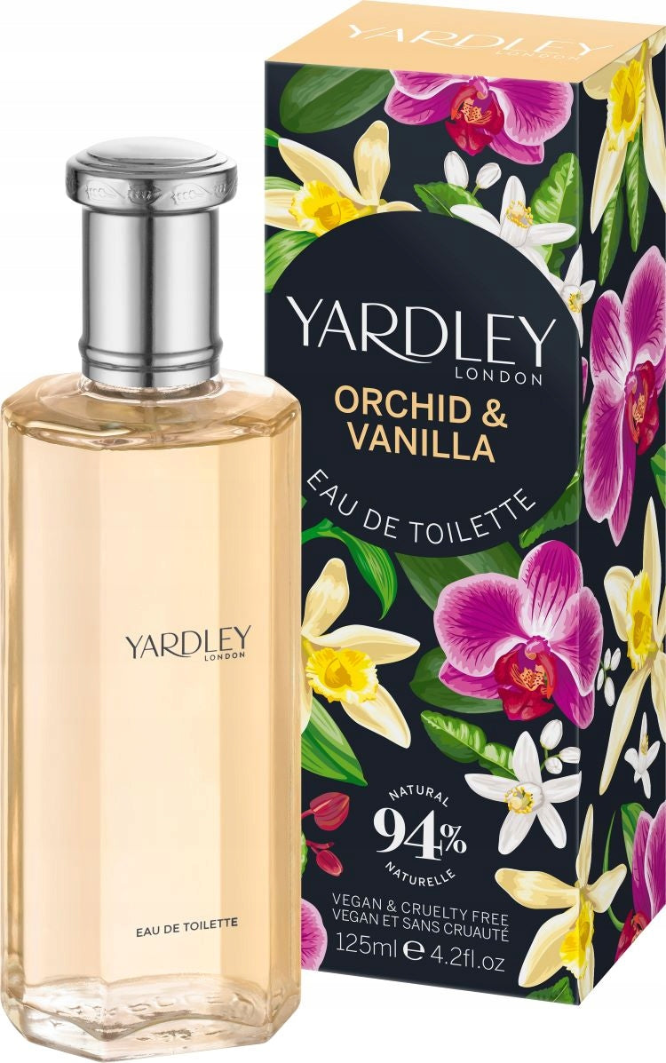 YARDLEY EAU DE TOILETTE ORCHID AND VANILLA 125 ML