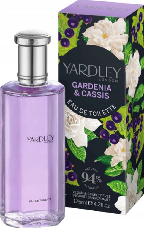 YARDLEY Eau De Toilette for Women - Gardenia & Czarna Porzecza, 125 ml