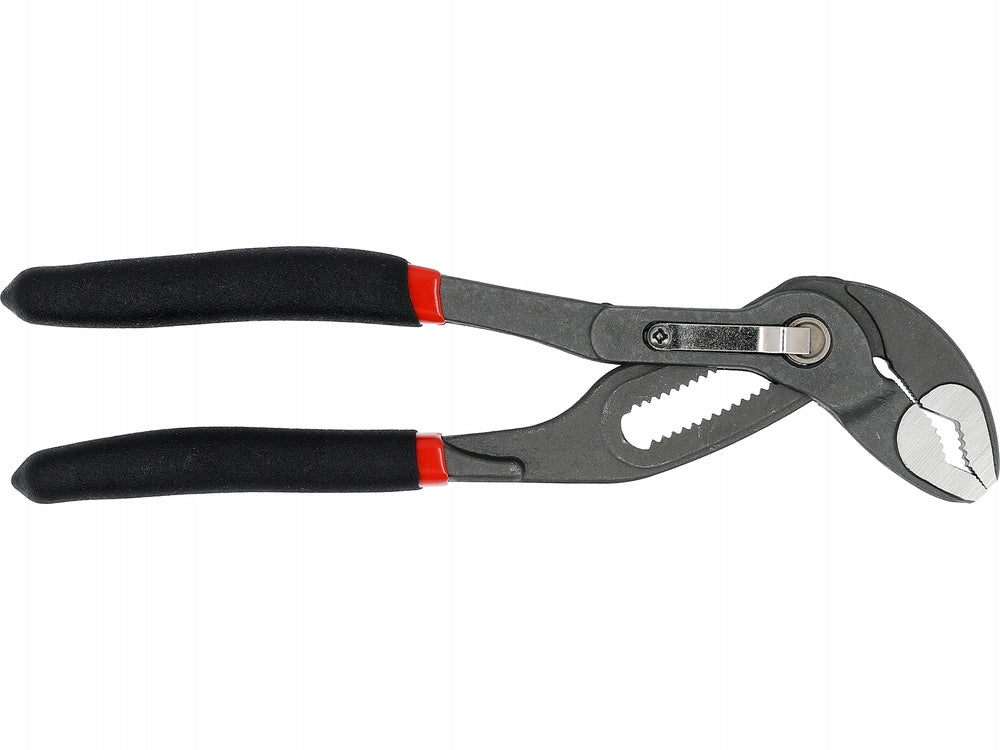 YATO ADJUSTABLE PLIERS FOR MAXI PIPES WITH BUTTON 175MM 42MM FORGED CrV STEEL Manufacturer code YT-20895