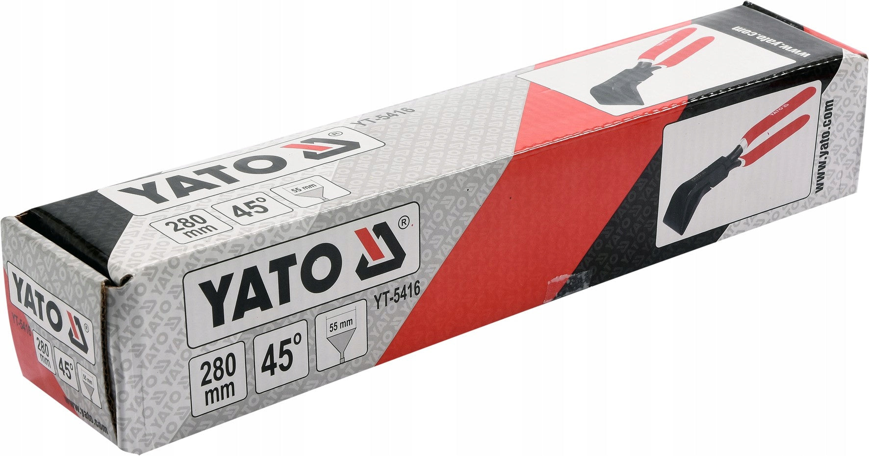 YATO BENDING FORCEPS 45°,280MM YT-5416 Kind flat-nose pliers